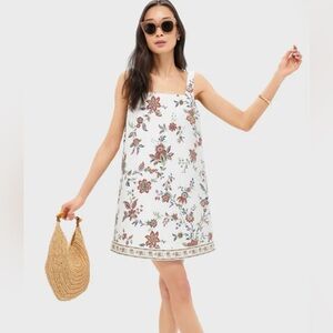 TUCKERNUCK X STUDIO MCGEE
Terracotta Chintz Cotton Linen Cassie Dress Size L